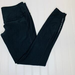 Mizzou Tigers Black Nike Leggings Fine Polka Dot Pattern on the lycra Sz Small